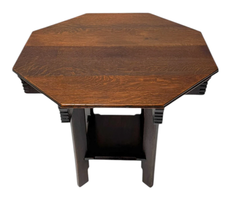 Arts & Crafts Art Nouveau Coffee Table, 1900s